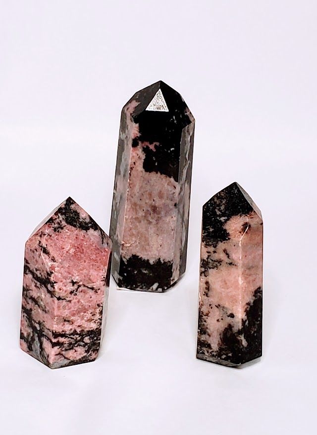 Rhodonite Obelisk - Large (120g)