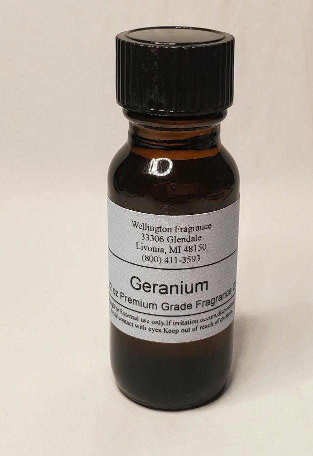 Geranium Fragrance Oil 1/2 oz