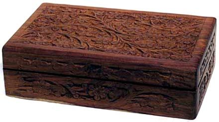 Handcrafted Box w/Floral Design