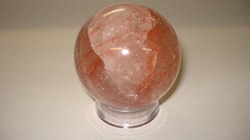 Orange Elestial Quartz Sphere