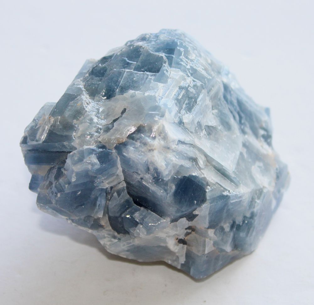 Blue Calcite Specimen Medium