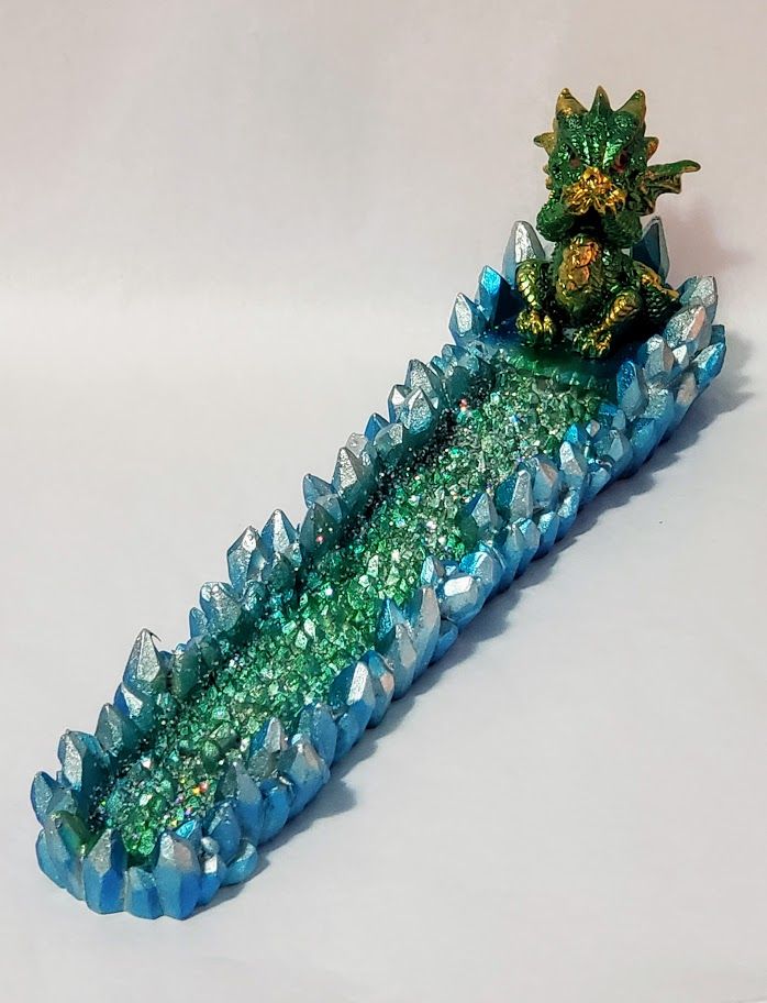 Speak No Evil Dragon - Incense Burner (10.5")