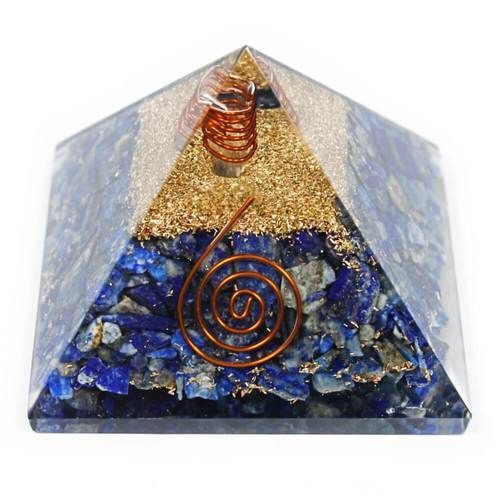 Lapis Lazuli Orgonite Pyramid
