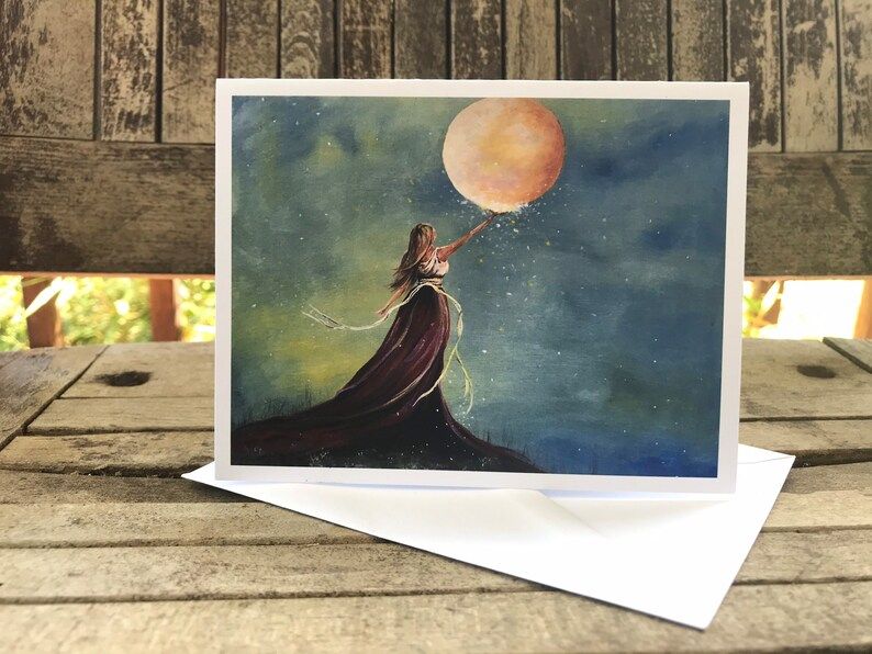 Greeting Card - Half the Sky