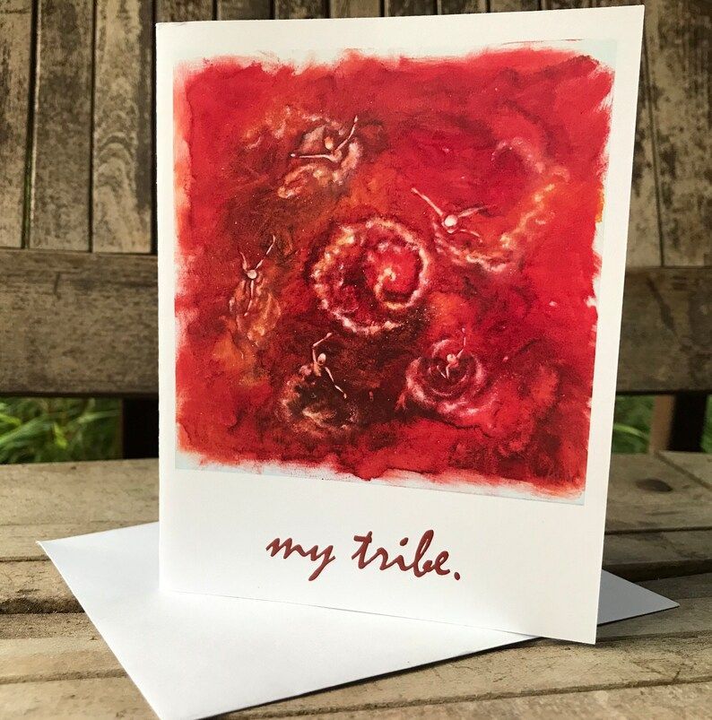 "My Tribe" Greeting Card