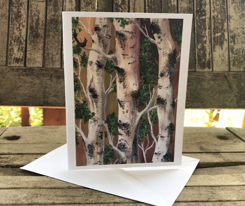 "Tony's Trees"  Greeting Card