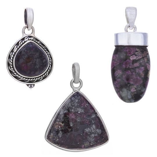 Sterling Silver Eudyalite - Pendant