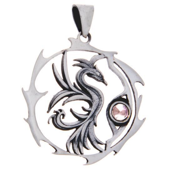 Sterling Silver Phoenix - Pendant