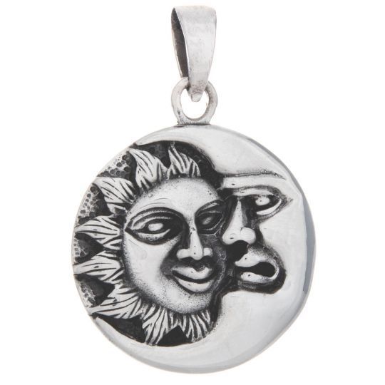 Sterling Silver Hemisphere Celestial - Pendant