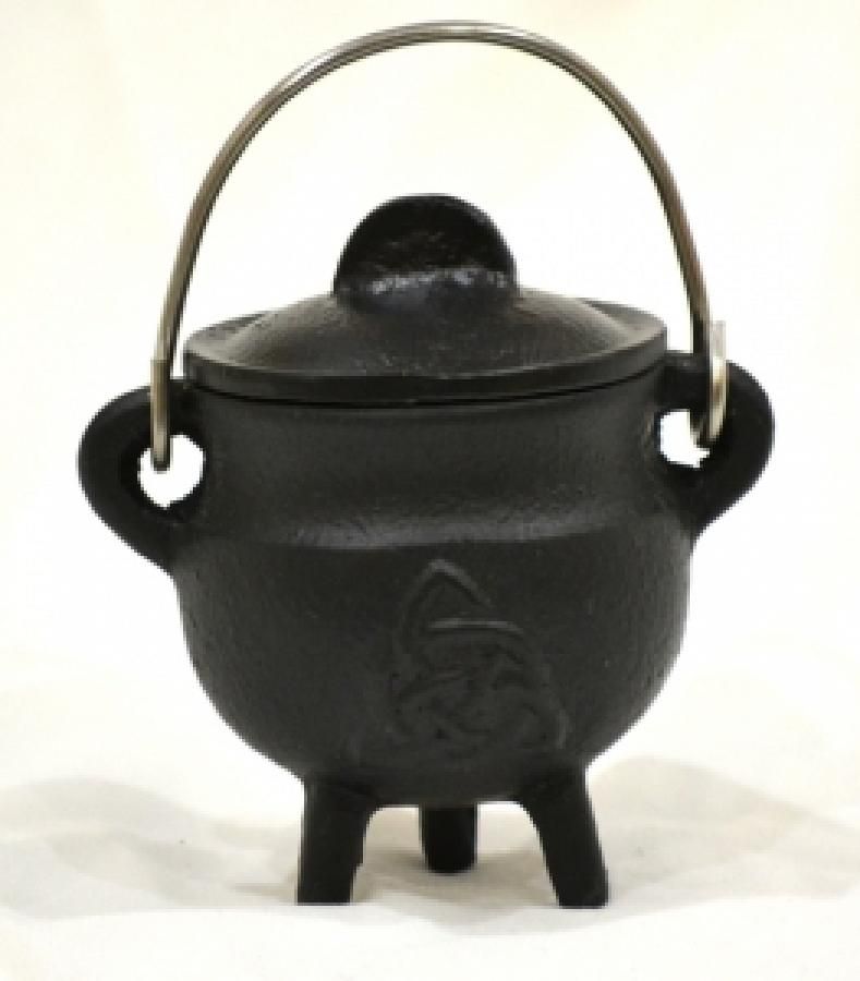 Triquetra Cast Iron Cauldron