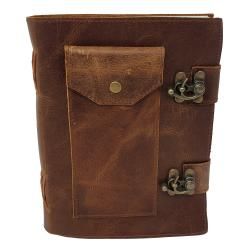 Soft Leather Journal w/pocket