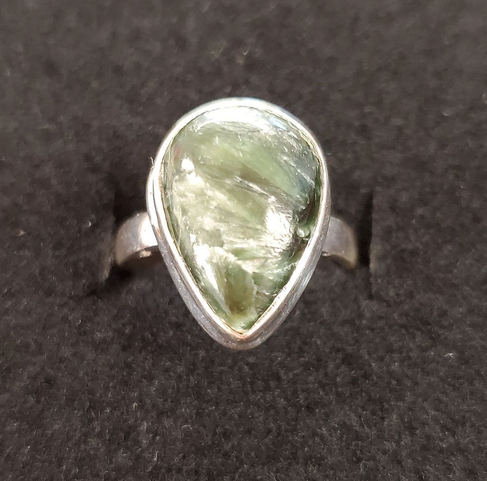 Seraphinite Ring (silver)6