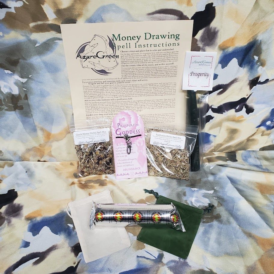 Money Drawing Ritual Kit