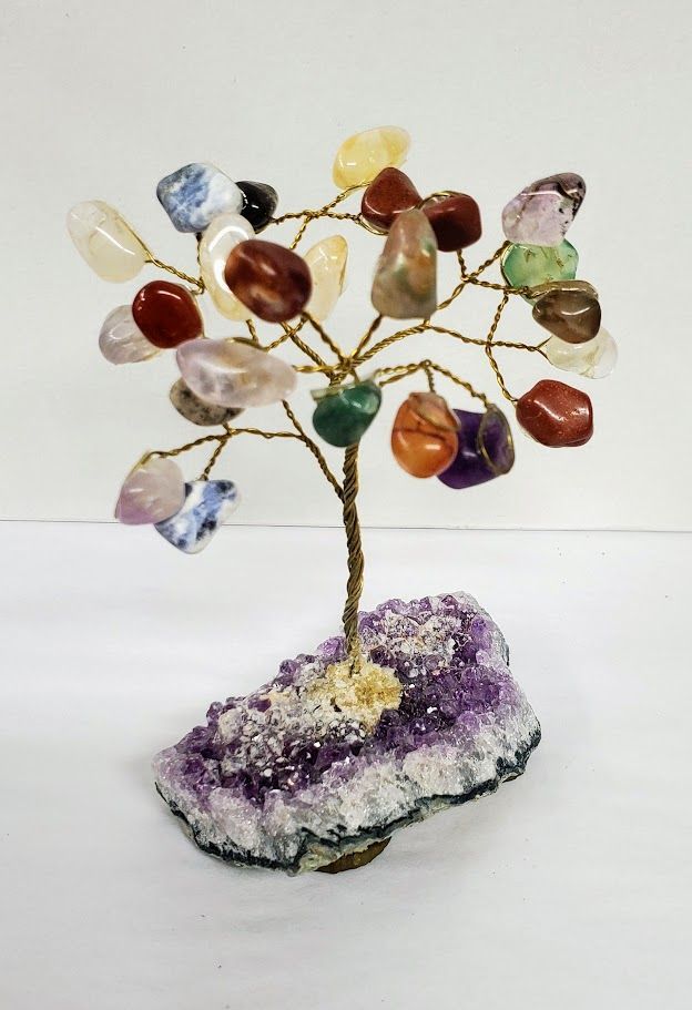 Multi Tree w/Amethyst Base S
