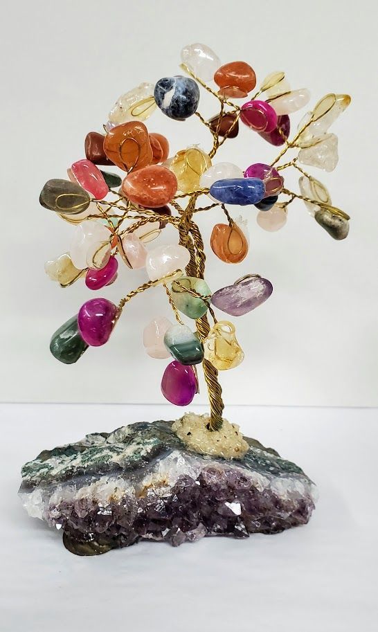 Multi Tree - Amethyst Base (7")