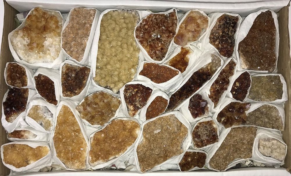 Citrine Druzy "A" Quality - Large