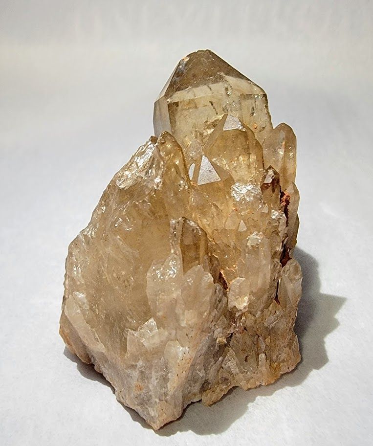 Natural Citrine Point Cluster - Large