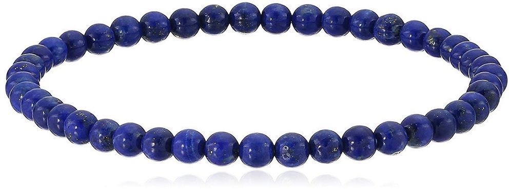 Lapis Bracelet 4mm