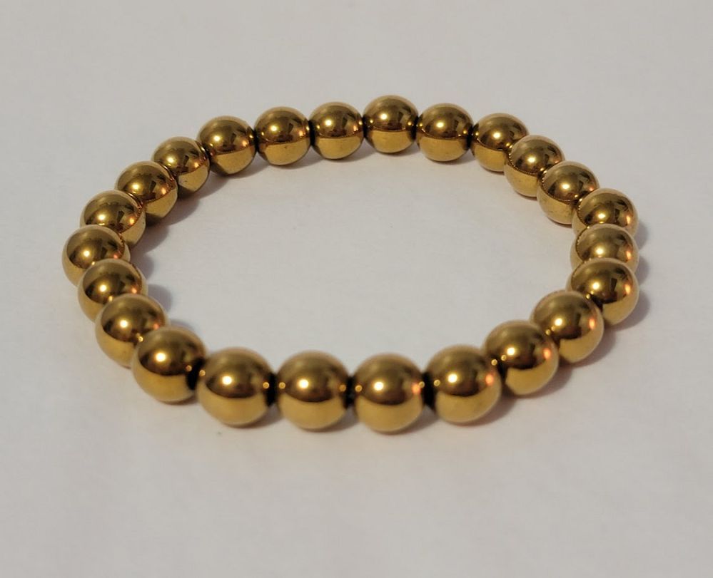 Gold Hematite Bracelet