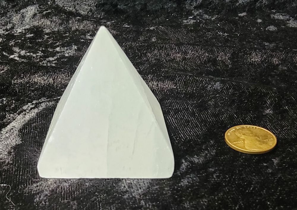 Selenite Pyramid - Small