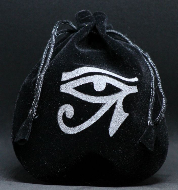 Eye of Horus Velveteen Bag