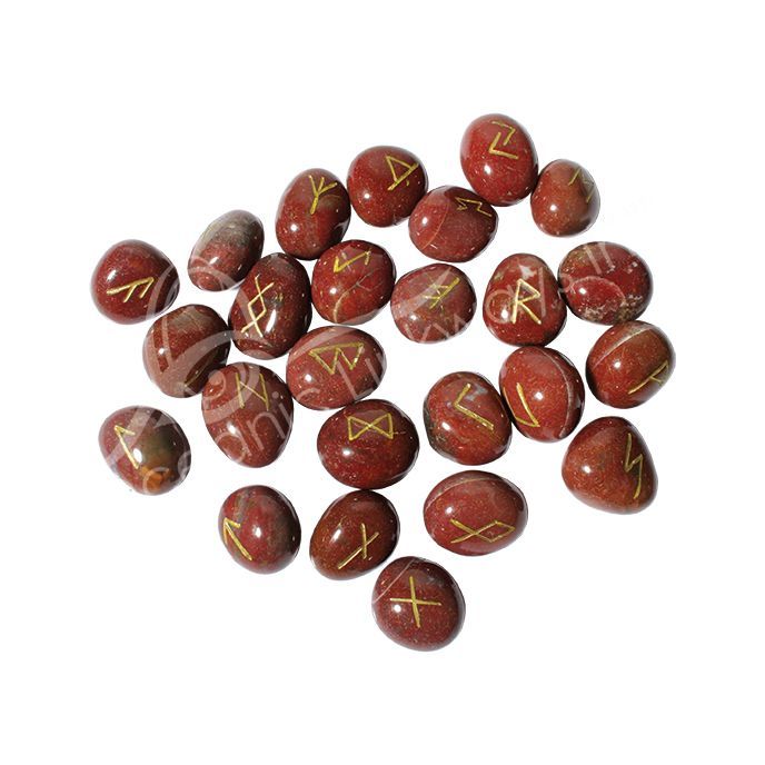 Red Jasper Rune Set