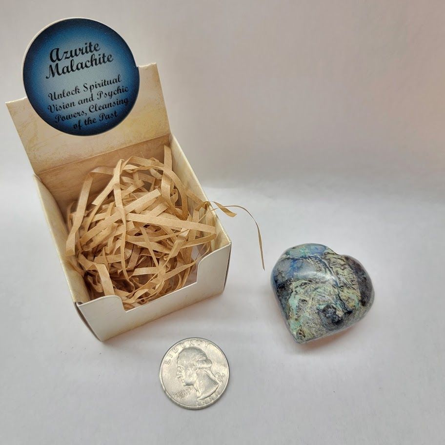 Azurite & Malachite - Heart Gift Box