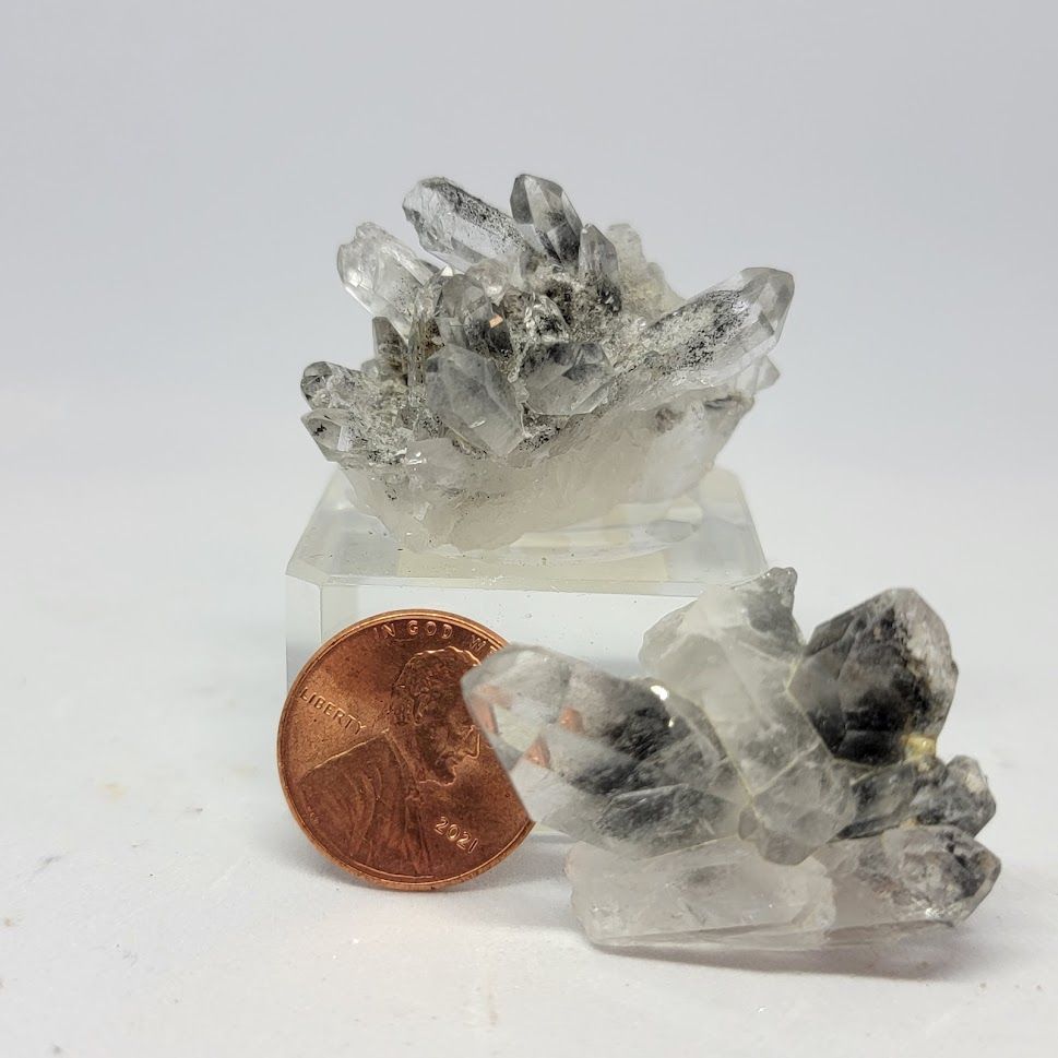 Blue Phantom Quartz Cluster Med