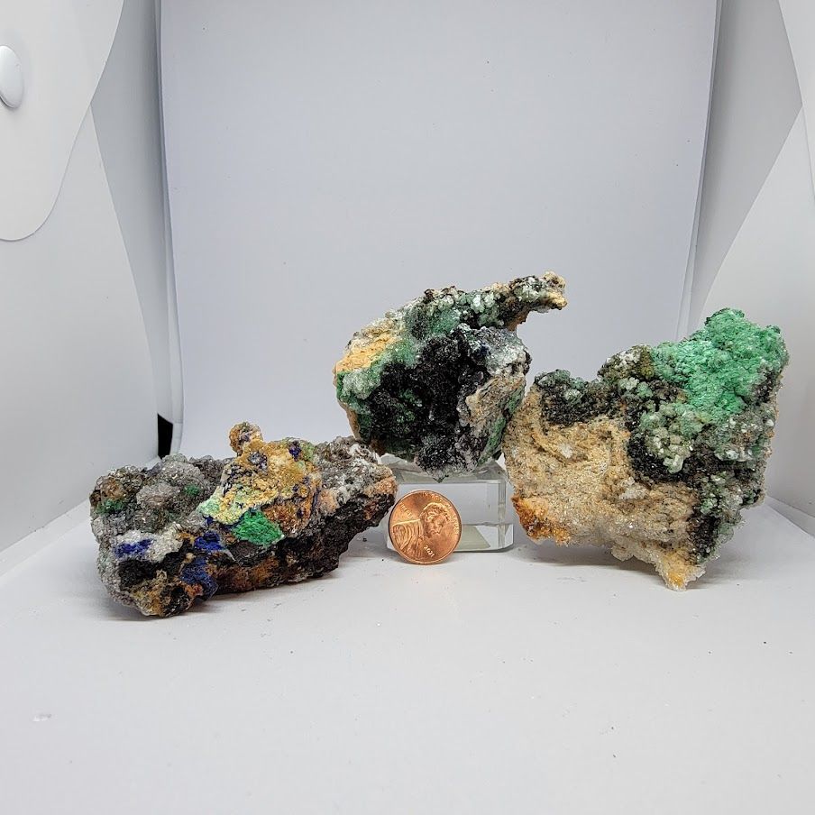Malachite/Azurite/Dolomite - Medium