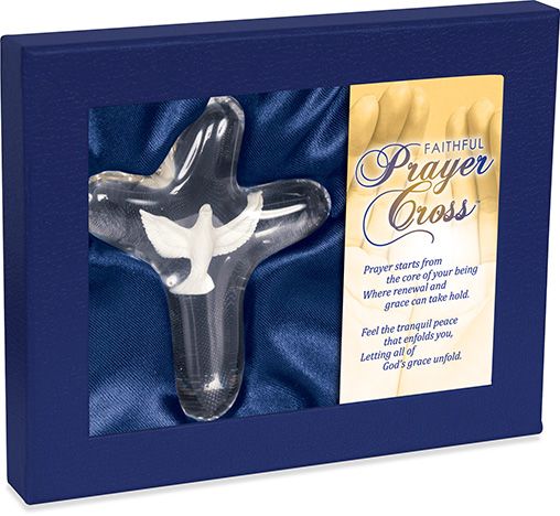Faithful Prayer Cross - Dove