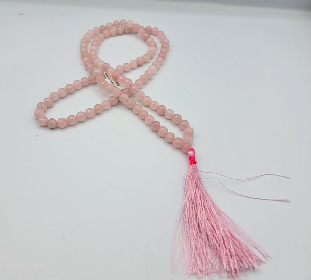 Rose Quartz Jap Mala