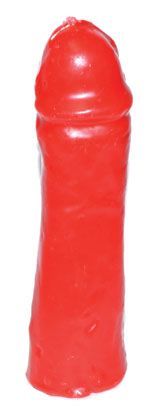 Red Male Gender Candle