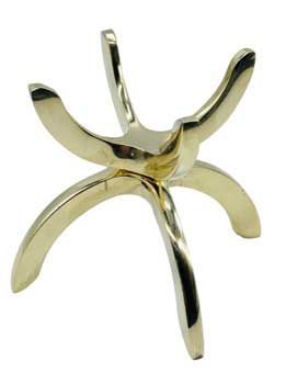 Gold Brass Gazing Ball Stand