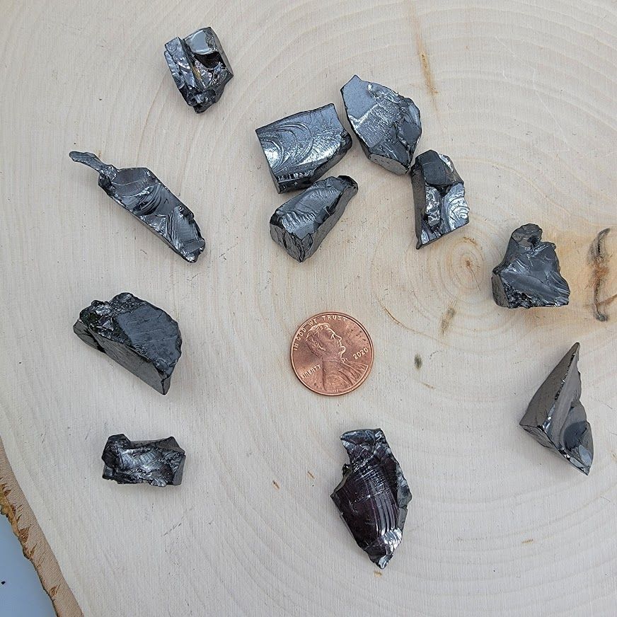 Noble Shungite Rough Med