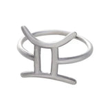 Sterling Silver Zodiac Sign Ring