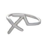 Sterling Silver Zodiac Sign Ring