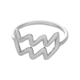 Sterling Silver Zodiac Sign Ring
