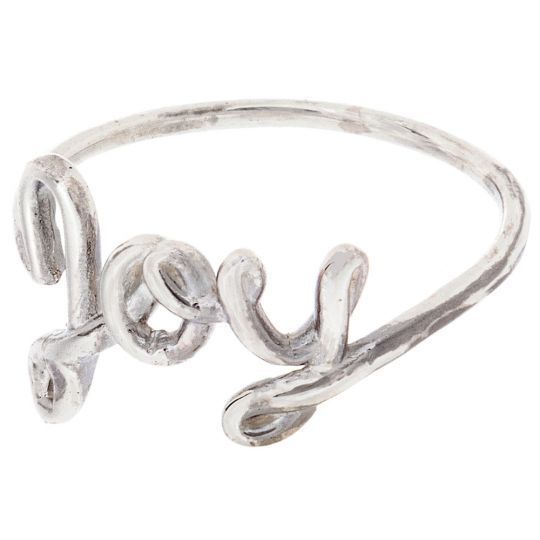 "Joy" Sterling Silver Ring