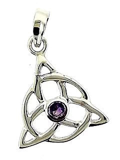 Trinity Knot Sterling Silver Pendant