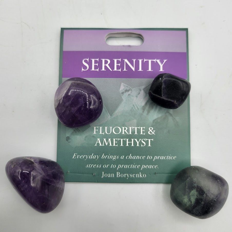 Serenity - Fluorite/Amethyst