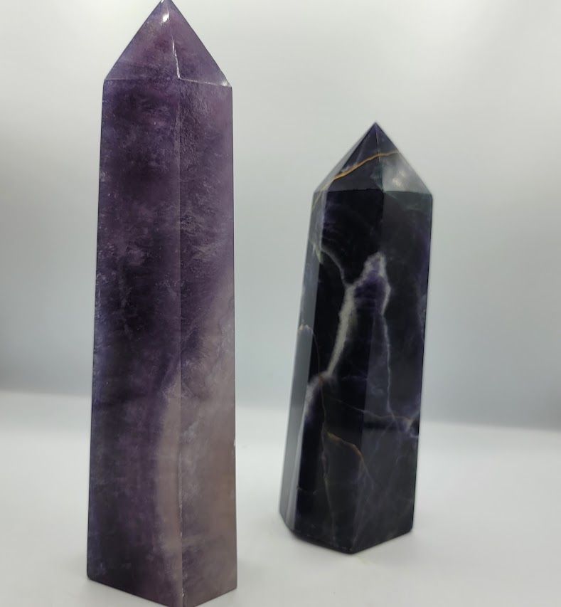 Fluorite Purple Obelisk - Medium