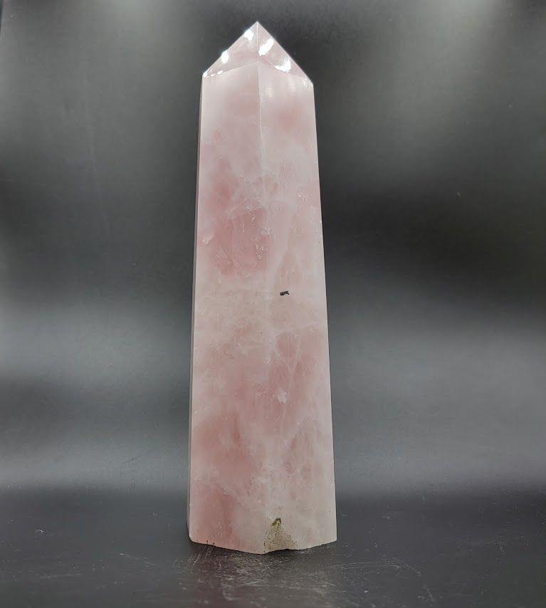 Rose Quartz Obelisk (1.428kg)