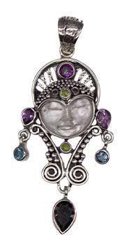 Sterling Silver Warrior Goddess - Pendant