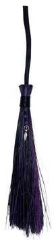 Goddess Black & Purple Broom