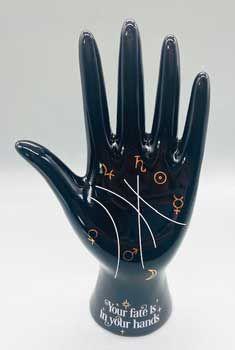 Black Palmistry Hand