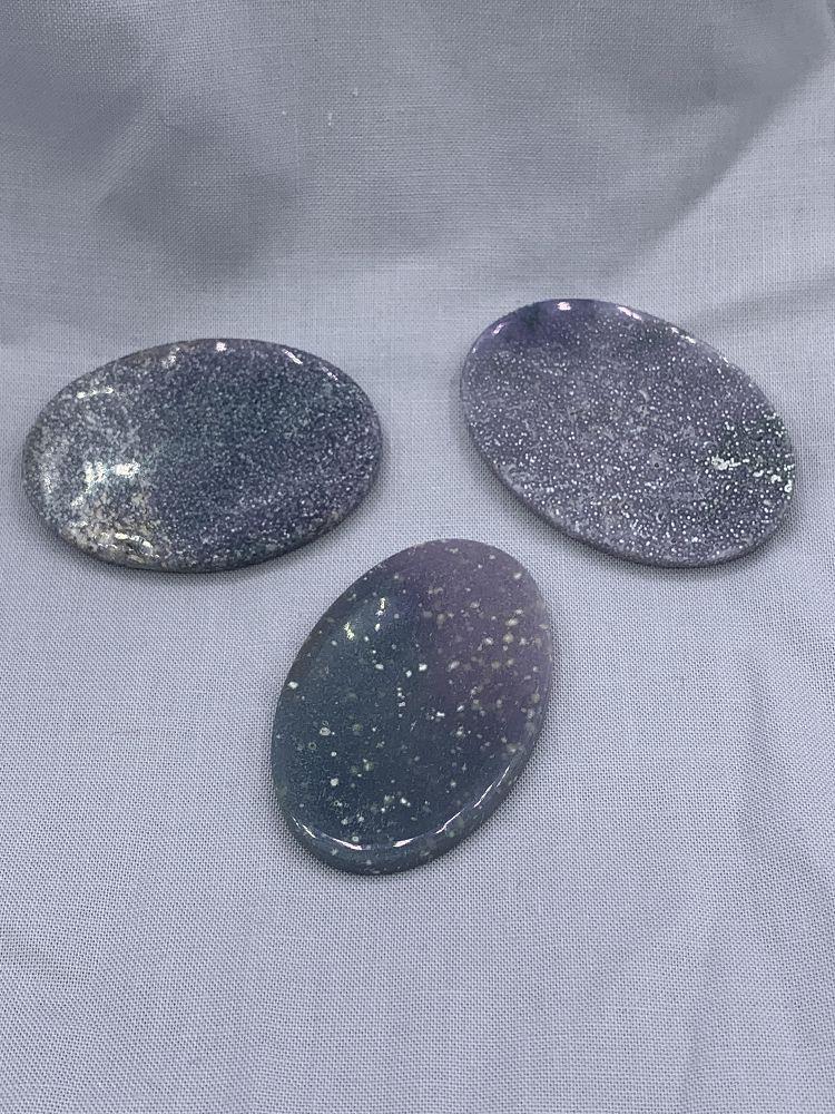 Grape Agate - Worry Stone