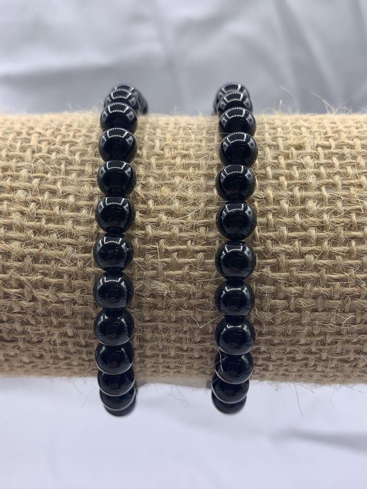 Black Agate Bracelet (6mm)