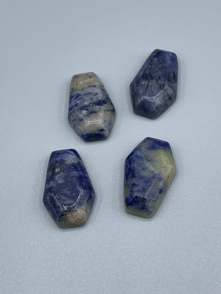 Sodalite Gemstone Coffin