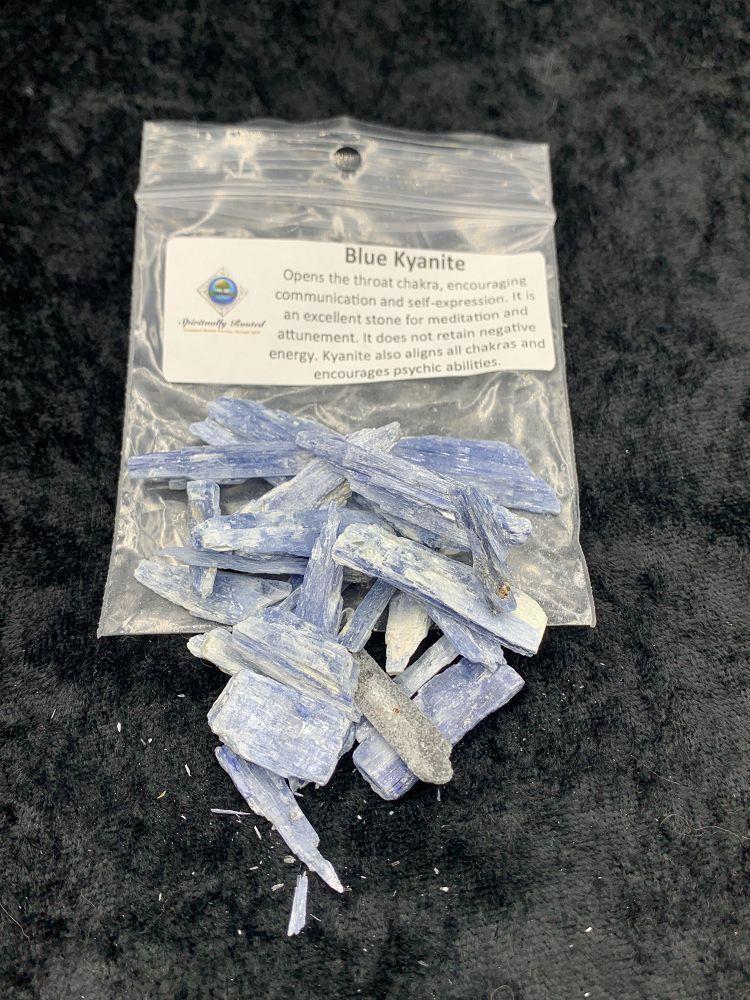 Blue Kyanite Chips 1oz
