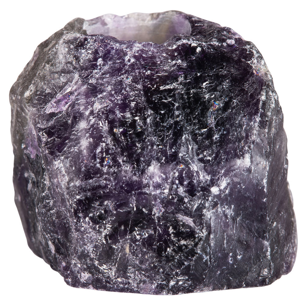 Amethyst Rough Candle Holder